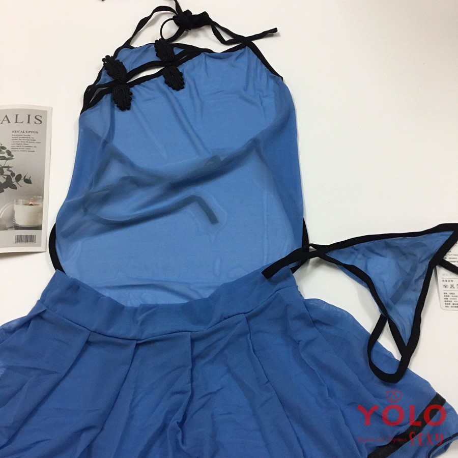 Cosplay sexy nữ sinh trung hoa - Set váy ngủ nữ sinh gợi cảm cao cấp Yolo Sexy | BigBuy360 - bigbuy360.vn