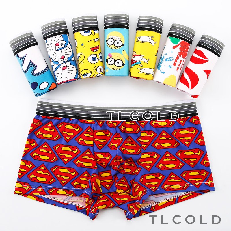 Quần lót nam Boxer Super Man