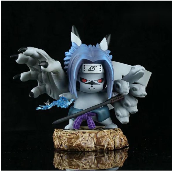 Mô Hình Uchiha Sasuke ấn chú kid - Naruto