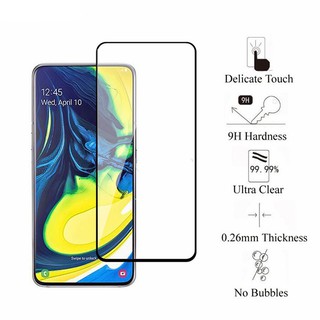 Kính Cường Lực Samsung Galaxy A80 Full Màn Hình