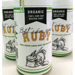 COMBO 3 HỘP CÁM GẠO ORGANIC RUBY