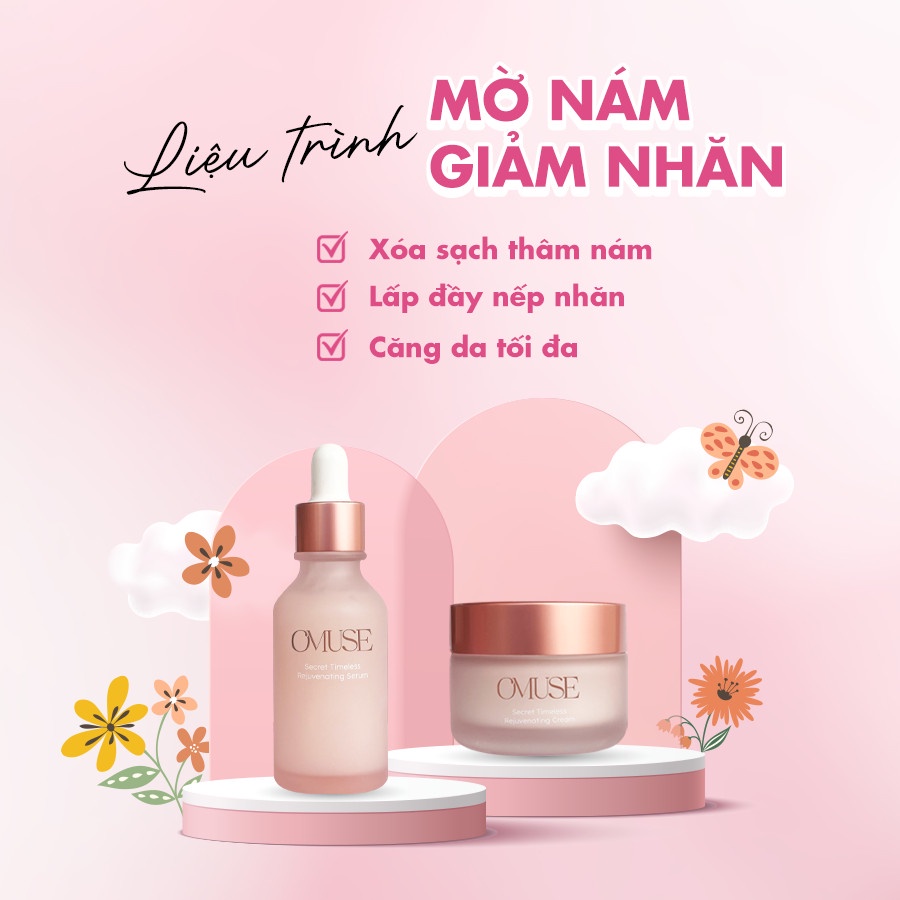 Serum chống lão hóa chuyên sâu O’Muse Secret Timeless Rejuvenating Serum 30ml