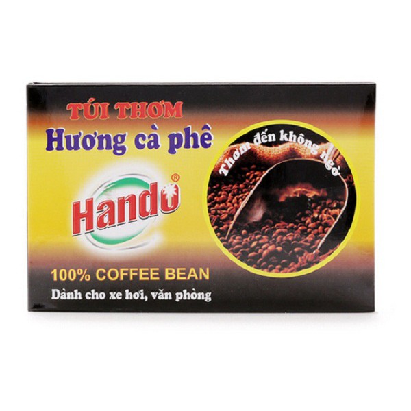 [Free Ship 99k] Túi thơm hương cà phê ô tô 100g Hando