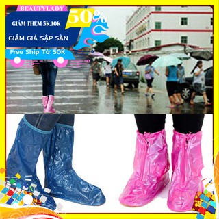 Giầy ủng đi mưa bảo vệ giày dép tiện dụng