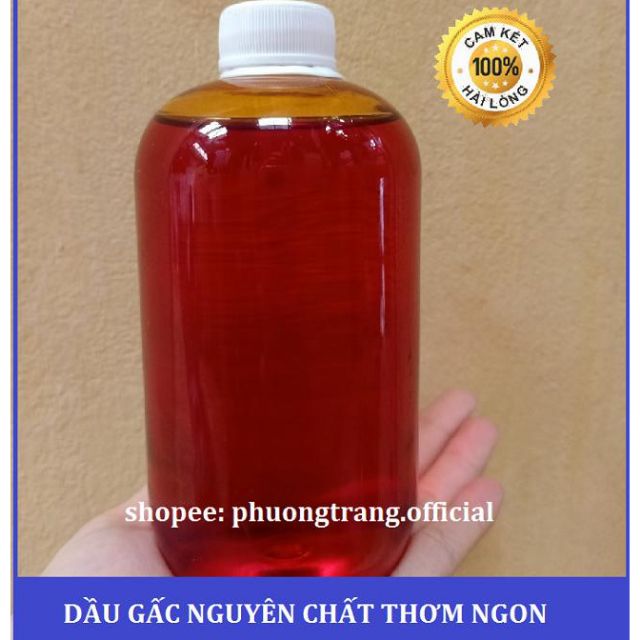 [BAO GIÁ TOÀN QUỐC] 1 Lít Dầu Gấc Nguyên Chất Thơm Sịn