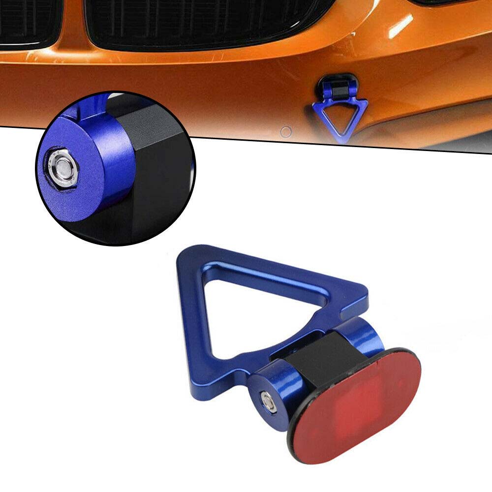 Móc kéo tam giác trang trí cản trước sau xe hơi nhiều màu