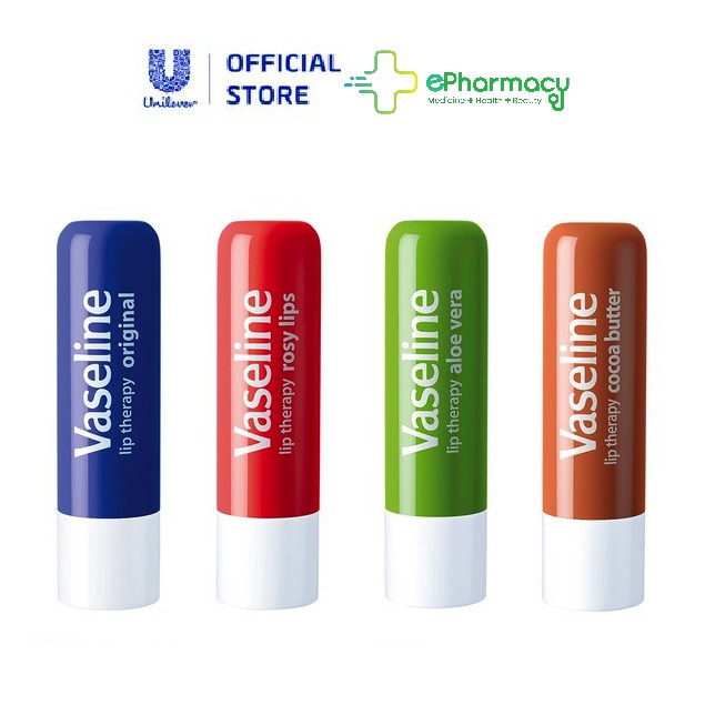 Son Dưỡng Môi Cho Môi Mềm Mại Vaseline Lip Therapy 4.8g - Mỹ