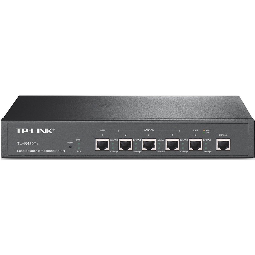 TP-Link Bộ phát Wi-fi băng thông rộng cân bằng tải - TL-R480T+ Hãng phân phối chính thức