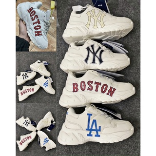 Giày thời trang MLB, Giày Boston, NY, LA bản đẹp, giày thể thao Sneaker Nam Nữ full Size