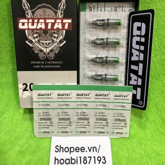 Kim pen Quatat 15rl đi khung ,hộp 20 kim