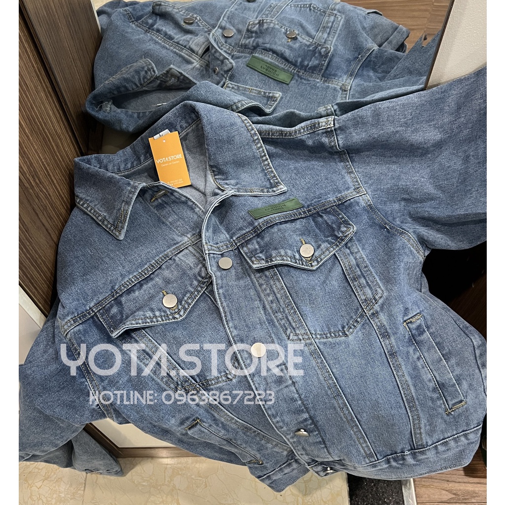 Áo khoác jeans tag xanh - KB39
