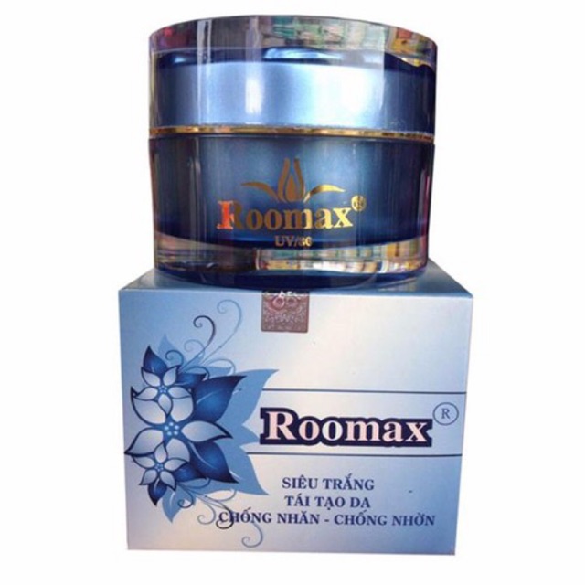 Kem Roomax Siêu Trắng - Tái Tạo - Chống Nhăn - Chống Nhờn 30g