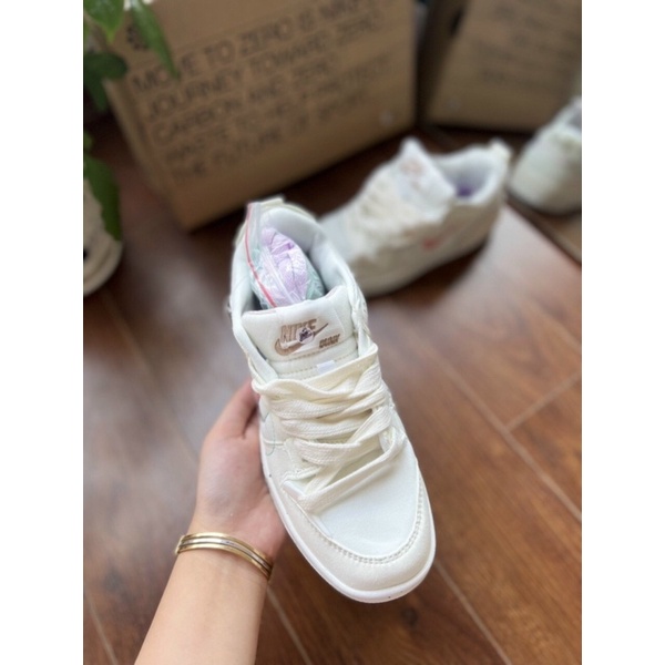 GIÀY SB DUNK DIRUPT2 PALE IVORY WHITE LAI AU