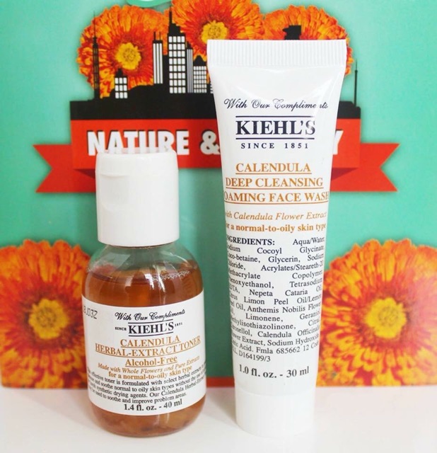 Sữa rửa mặt hoa cúc Kiehl’s Calendula Deep Cleansing Foaming Face Wash 30ml | BigBuy360 - bigbuy360.vn