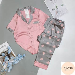[THANH LÝ HÀNG LỖI] Pyjama lụa satin mẫu mới