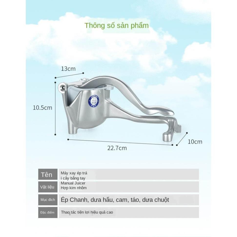 [LOẠI TỐT] Máy ép trái cây cầm tay hợp kim Nhôm công nghệ cao cấp