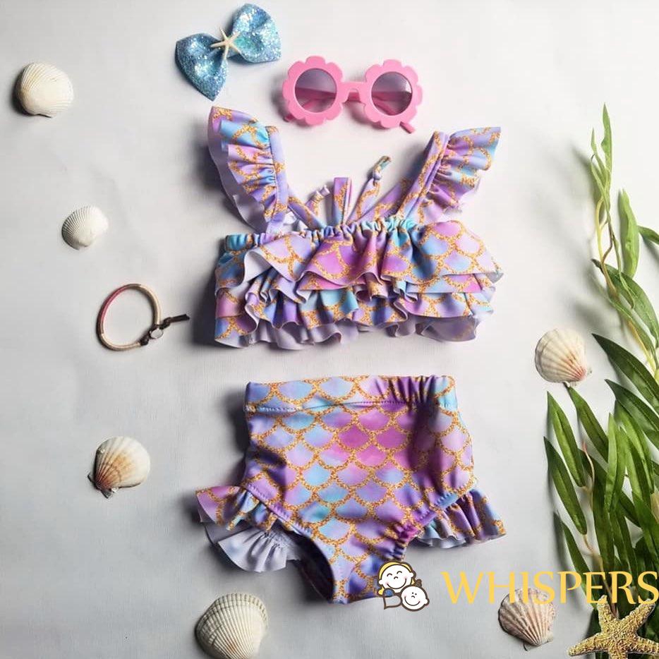Set Đồ Bơi 2 Mảnh Cho Bé Gái