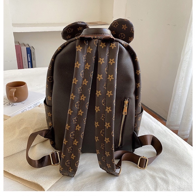 Balo chuột Mickey da PU hàng cao cấp
