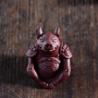 Tượng gốm Heo Tướng Thiền