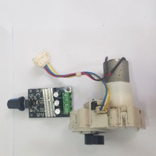 Combo giảm tốc răng nhựa 12-24V