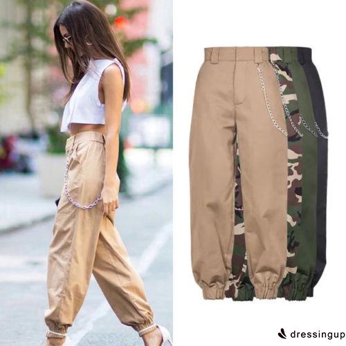 Quần Jogger lưng cao thời trang cho nữ