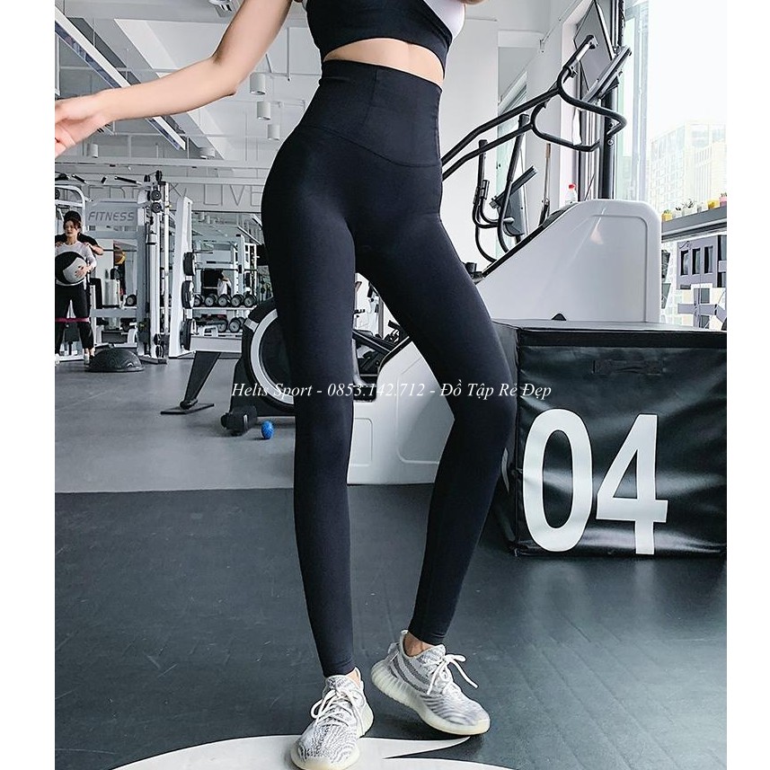 Quần Legging Tập Gym Nữ ❤️FREESHIP❤️ thun dệt co giãn 4 chiều gen bụng thấm hút mồ hôi tập thể thao cho nữ 𝐆𝐘𝐌𝐒𝐓𝐎𝐑𝐄 906