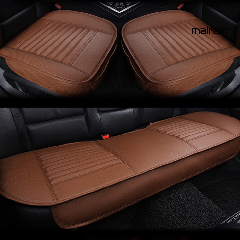 Đệm Lót Ghế Ngồi Xe Hơi Giả Da Thoáng Khí