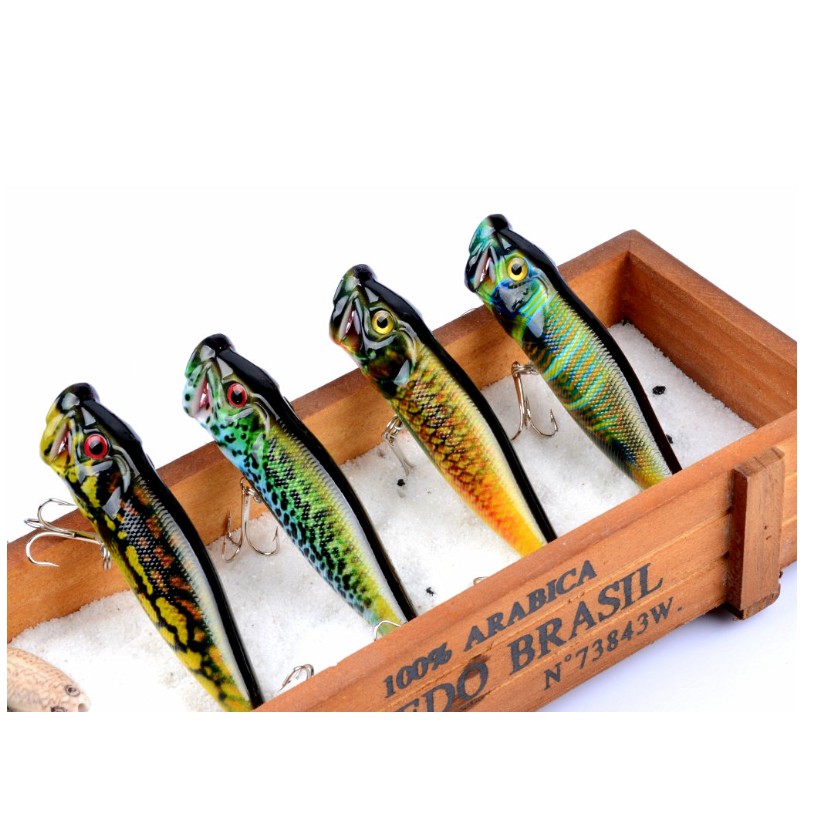 mồi câu cá giả thu hút câu đặc nhiều tầng cá ,2 lưỡi siêu nhayj sản phẩm tốt 68