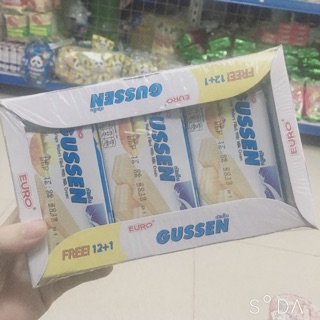 Bánh kem xốp Thái Gussen vị sữa Thái Lan