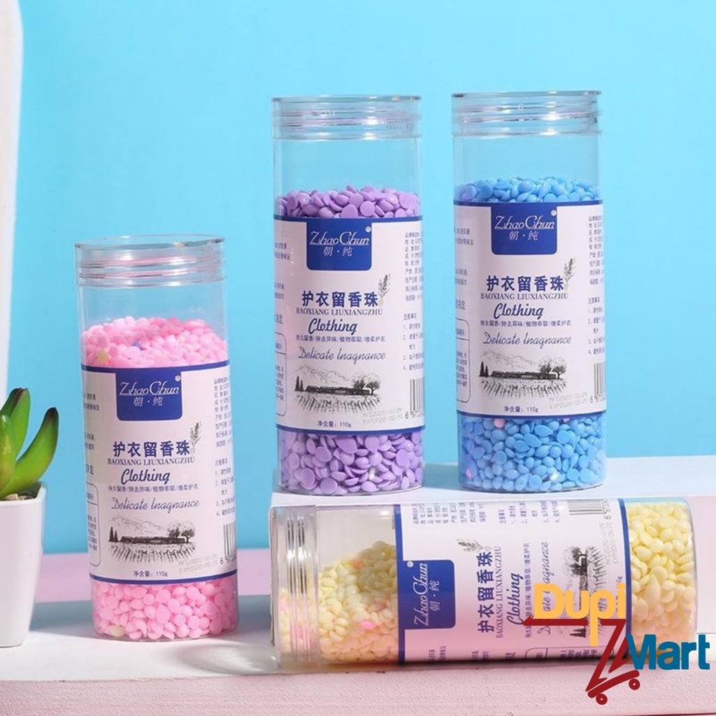 Viên Xả Làm Thơm Quần Áo Nội Địa Trung - Hạt Xả Thơm Làm Mềm Vải Tạo Hương Thơm Nhẹ Nhàng Hộp 110 Gr