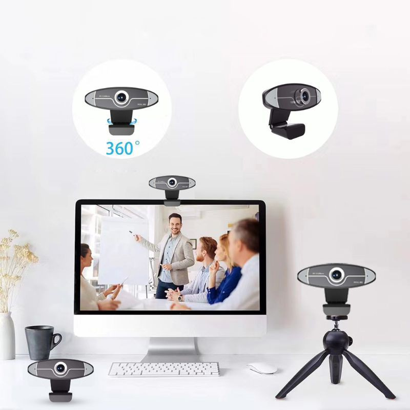 Webcam Full Hd 720p Có Mic Cho Máy Tính