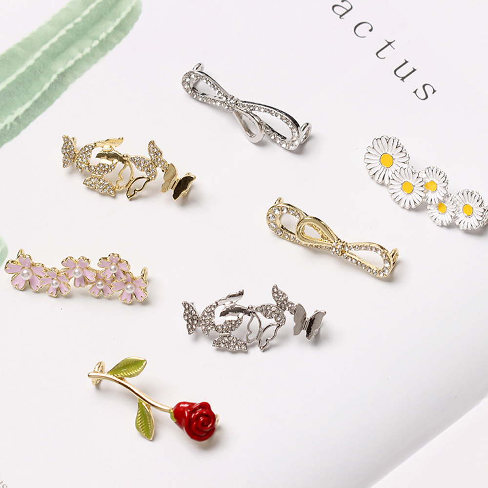 Kẹp tóc hình hoa đào/ngọc trai/bươm bướm/nơ xinh xắn dành cho nữ