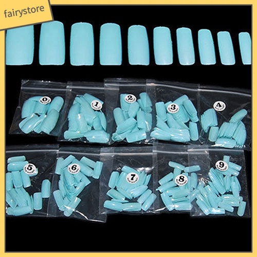 Set 500 móng giả bằng nhựa chất lượng cao