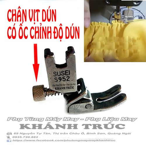 Chân vịt P952 MAY DÚN MÁY MAY CÔNG NGHIỆP 1KIM