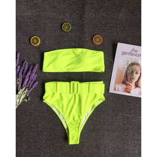 bikini ống dạ quang phối belt
