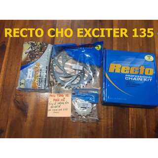 nhông sên dĩa Recto xe EXCITER 135