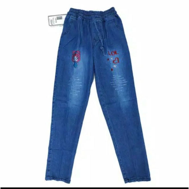 Quần Jean Dài Thiết Kế Năng Động Cho Bé 8-14 Tuổi | BigBuy360 - bigbuy360.vn