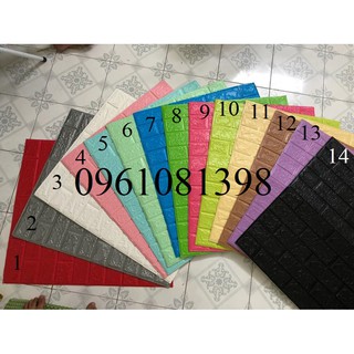 SỈ LẺ TẤM XỐP DÁN TƯỜNG 3D CAO CẤP CHỐNG ẨM CÁCH ÂM CÁCH NHIỆT GIÁ RẺ