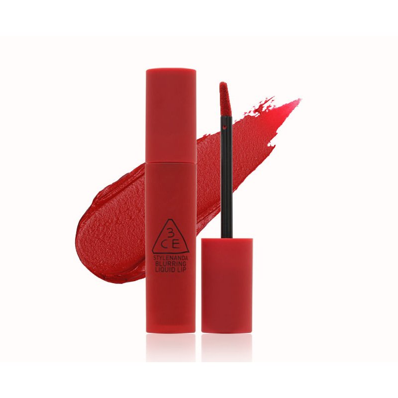 Son 3CE Blurring Liquid Lip Start Now – Màu Đỏ Cổ Điển