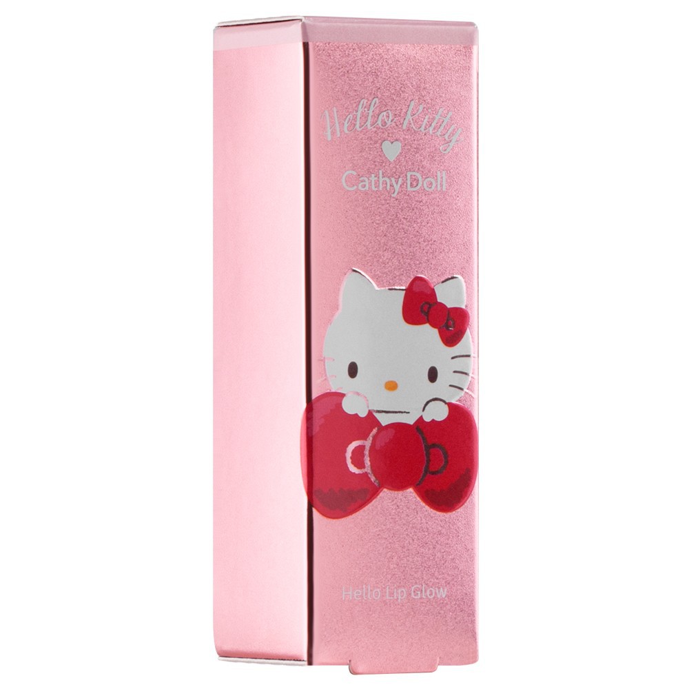 Cathy Doll Hello Kitty Hello Lip Glow 4g Son bóng Hello Kitty Cathy Doll Hello Lip Glow 4g