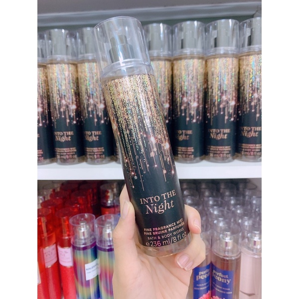 [BBW]🥀Xịt Thơm Toàn Thân Body Mist Bath &amp; Body Works - INTO THE NIGHT