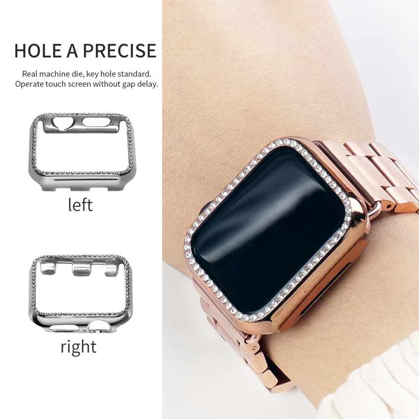 Ốp Bảo Vệ Mặt Đồng Hồ Apple Watch Series 6 5 4 3 2 1 Iwatch 40mm 44mm 38mm 42mm