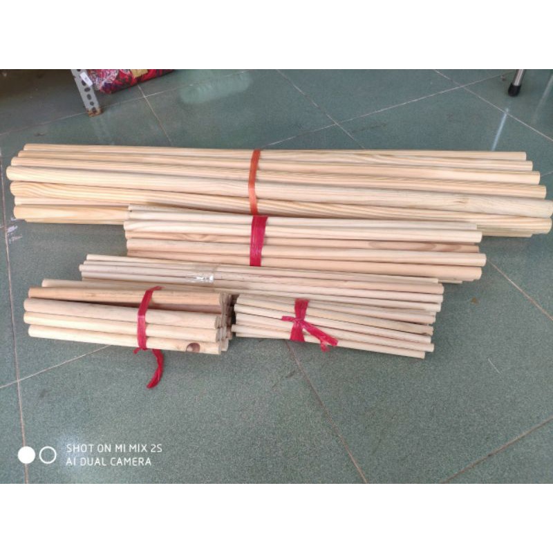 Thanh Gỗ Làm Màng Macrame, Gỗ Tròn Thắt Macrame