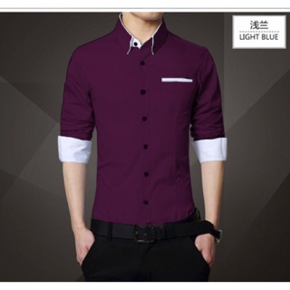 Áo Sơ Mi Nam Cổ Đắp Viền Túi ( Size M - L - XL - XXL) 