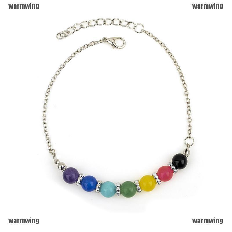 Lắc chân thiết kế hạt châu nhiều màu thời trang | BigBuy360 - bigbuy360.vn