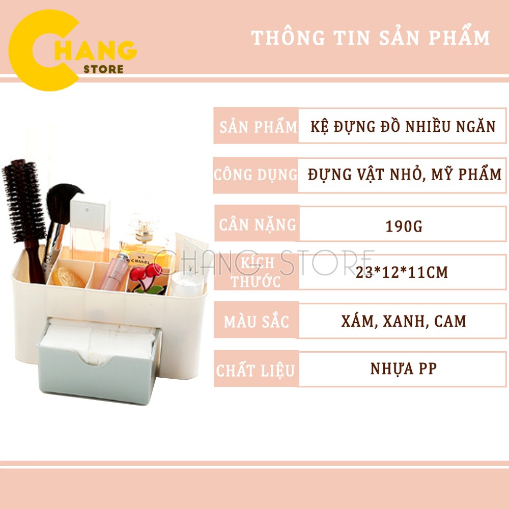 Kệ Mỹ Phẩm Mini Nhiều Ngăn Cho Bạn Nữ