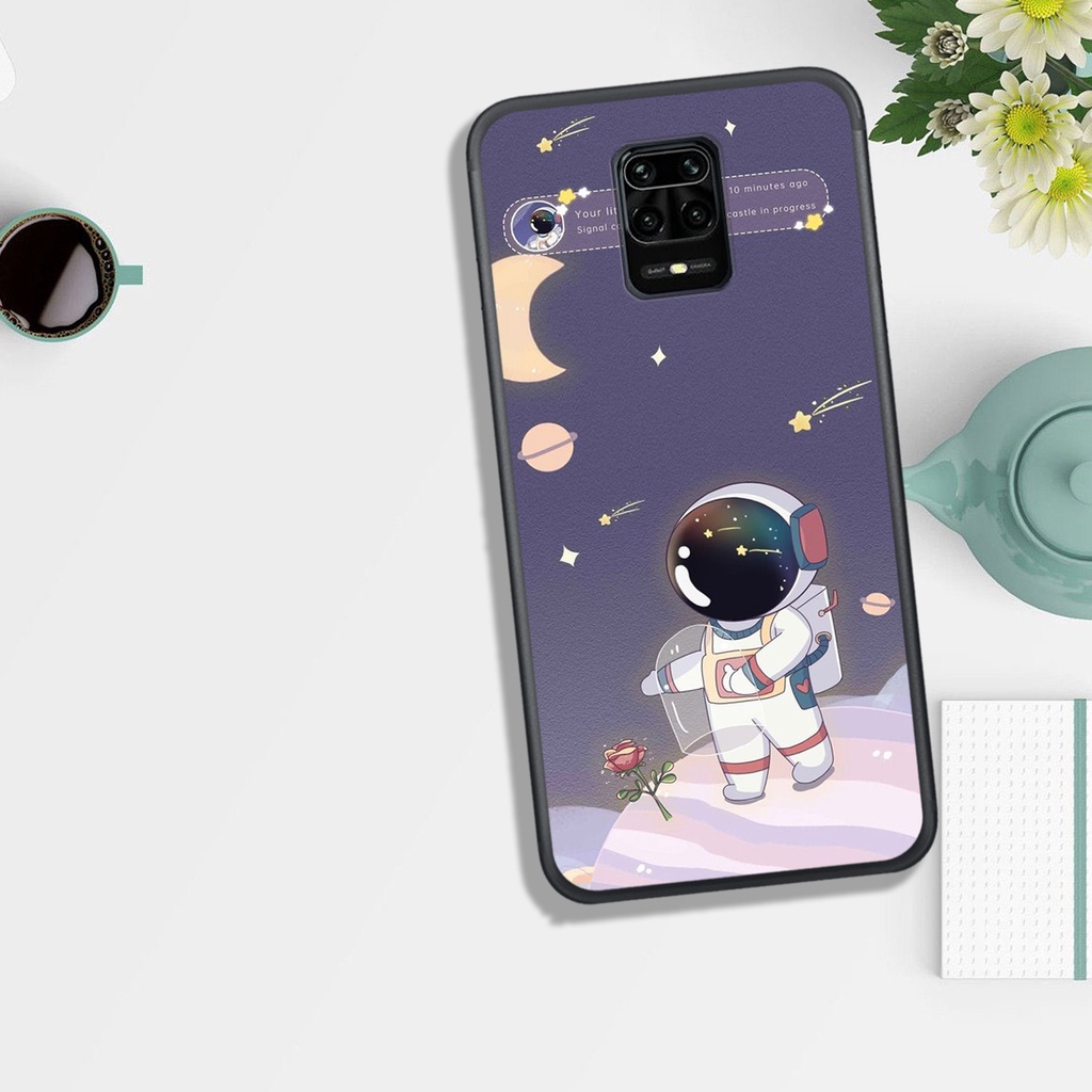 [ HOT BỎNG TAY] ỐP LƯNG XIAOMI NOTE 9/NOTE 9S  , IN HINH CHIBI PHI HÀNH GIA ĐÁNG YÊU, SIÊU CUTE.