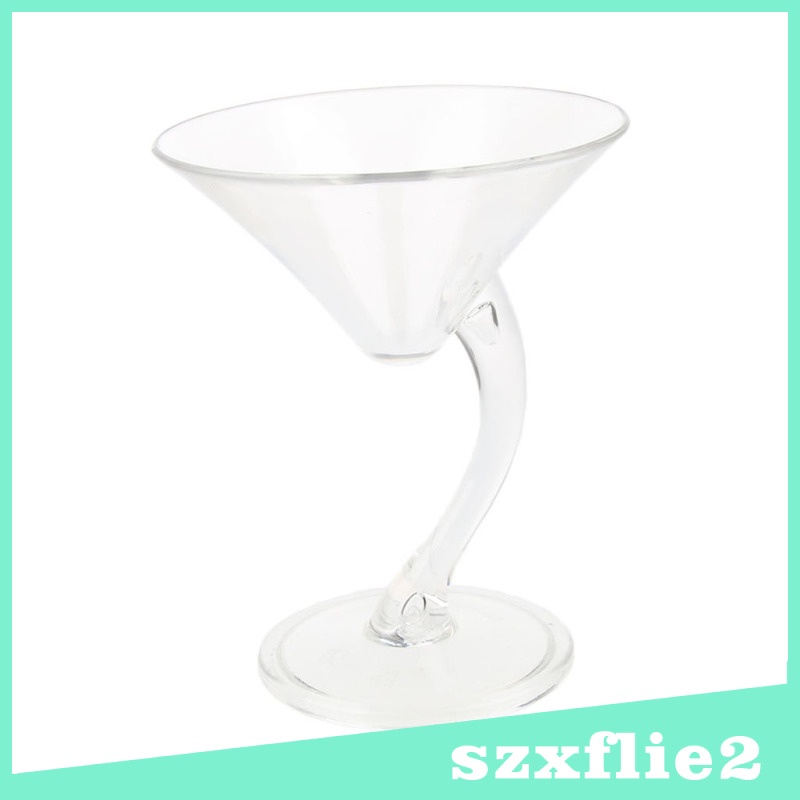 Hot sale！  Stylish Martini Glass Cocktail Goblet Wine Champagne Drink Cup 190ml Premium