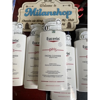 ✅(Chính Hãng) Sữa rửa mặt cho da nhạy cảm Eucerin PH5 400ml