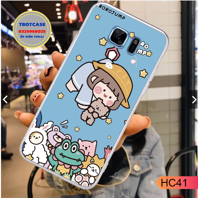 [ HÀNG MỚI ] Ốp lưng Samsung Note Fe / S6/S7/S6 Edge / S7 Edge - in hình 3D tách nền trên ốp dẻo trong siêu đẹp | BigBuy360 - bigbuy360.vn